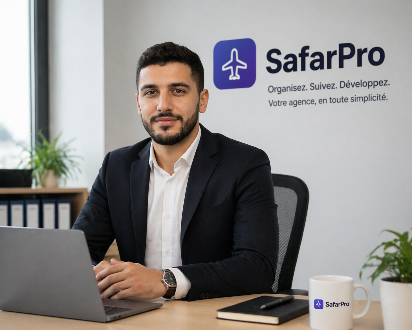 Logiciel agence de voyage Algérie — SafarPro (interface française/arabe, Omra, Hajj, visas)